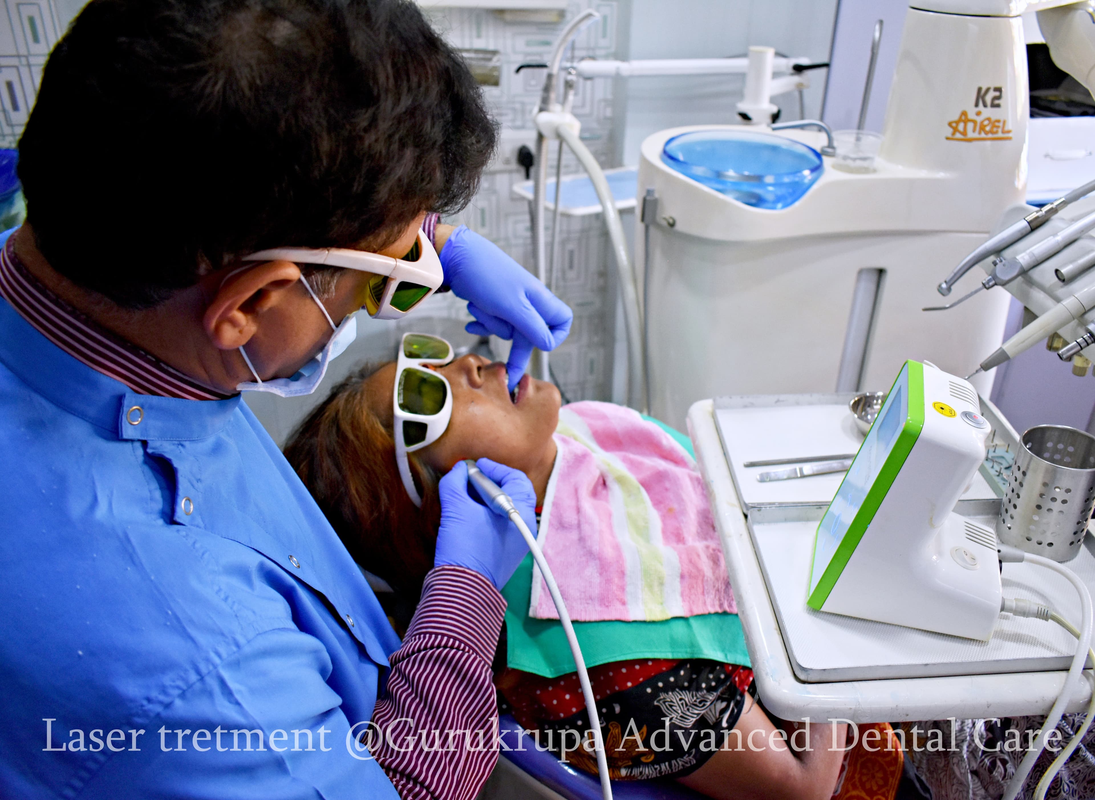 State-of-the-art dental treatment room at Gurukrupa Dental